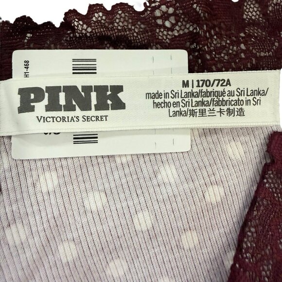 Victoria's Secret PINK Cheeky Lace Panties Womens Medium M LOT OF 4 VS Panty - Picture 7 of 9